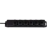 6-Socket Power Strip IP44 2M Cable for Outdoor Use