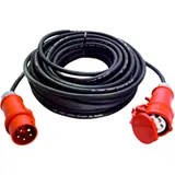 CEE Extension Cable 400V 16A 10M for Construction Sites
