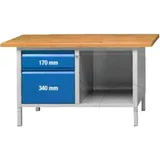 Werkbank 1500 mm 7035/5012