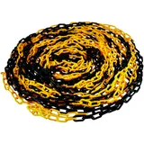 Kunststoffkette 25 Meter schwarz-gelb für Hochvolt-Fahrzeuge