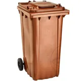 Mülltonne braun 240 Liter