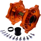 Nabe CNC gefräst orange vorne