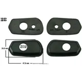 Indicator Spacer JMP Black for Motorcycles