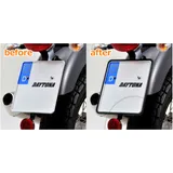 Nummernschild Verstärkung schwarz für Daytona 180 x 200