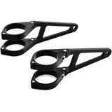 Lampenhalter 41 mm Aluminium schwarz