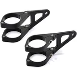 Daytona 39MM Short Lamp Holder CNC Machined Aluminium Black