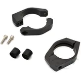 Schelle Daytona 43 mm Aluminium schwarz für Motorräder