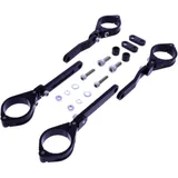 Lampenhalter 39MM verstellbar schwarz