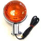 Chrome Indicator Light for Motorcycles
