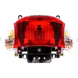 Rückleuchte 101 Octane e - geprüft passend für: AGM GMX 450, Baotian BT49QT - 9R1, BT49QT - 9R3, BT49QT - 9S1