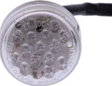 LED Rear Light Clear Glass for Motorcycles