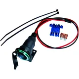 Auxiliary Power Outlet with Mounting Kit