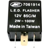 ELECTRONIC LED FLASHER RELAY 12V 3-POLE JMP for Motorcycles