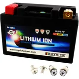Battery motorcycle ltm9 SKYRICH lithium ion with voltage display and overcharge protection for: SYM Symphony, Joyride, Jet14
