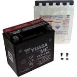 Batterie Motorrad YTX14 - BS Yuasa Alternative: 0170 3679 3950 passend für: BMW R, F (800, 650, 700), C, K