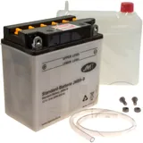 Battery motorcycle yb9 - b JMT including acid pack for: Vespa PX, Cosa, LX