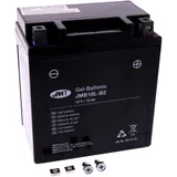 Batterie Motorrad YB10L - B2 Gel JMT Alternative: 7070402 passend für: Piaggio Beverly, Hexagon, X9