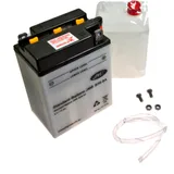 Battery motorcycle B38 - 6A JMT including acid pack for: Triumph T (140, 120, 100), TR6, TR7