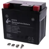 Motorcycle Battery YTZ7S WET 6-ON Motorcycle Battery YTZ7S WET 6-ON