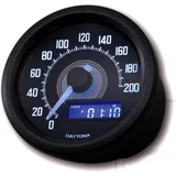 Digitale Tachos für Motorräder - DAYTONA 60 mm schwarz
