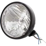 headlamps H4 6 1/2 inch black