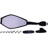 Left Black Universal Side Mirror D-Mirror-11