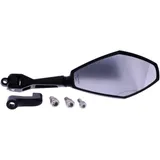 Right Black Universal D-Mirror-12 Mirror