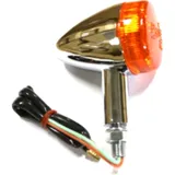 Chrome Indicator for Motorcycles Front Right & Rear Left