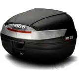 Topcase schwarz 37 Liter Shad SH37 mit Trägerplatte passend für: Honda CB, CBR, CBF