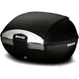 Topcase schwarz 45 Liter Shad SH45 mit Trägerplatte passend für: Honda CB, CBR, CBF