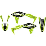 Sticker kit black bird racing dream 4 for: Kawasaki