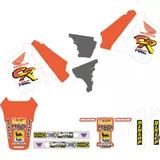 Sticker kit black bird racing 1108022