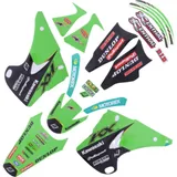 Sticker kit black bird racing 1108036