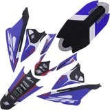 Sticker kit complete black bird racing 1108057