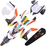 Sticker kit complete black bird racing