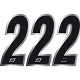 Race numbers no.2 black bird racing 1108320