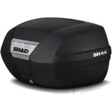 Topcase schwarz 44L Shad SH44 mit Trägerplatte passend für: Honda CB, CBR, CBF