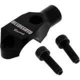 Accossato Spiegelhalter für 22mm Lenker links schwarz M10