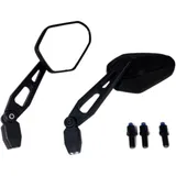 JMP Black Universal Mirror M10 for Motorcycles