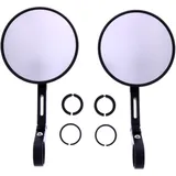 LONG BLACK BAR END MIRRORS DAYTONA for Universal