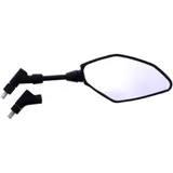 MIRROR BLACK FOR MOTORCYCLES RIGHT FAR