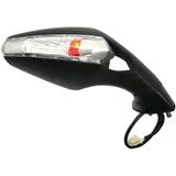 Mirror black right JMP for: Derbi GPR