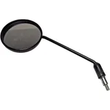 Black Round Handlebar Mirror for Left & Right