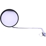 Black Round Mirror for Universal Fit