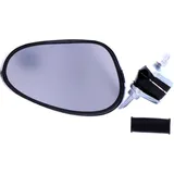 LEFT HAND OVAL CHROME MIRROR for motorcycles