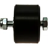 Chain roller black - ALL BALLS diam 43/8mm width 28mm for: Honda CR, Kawasaki KX