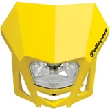 Off road headlamp with number board yellow rm01