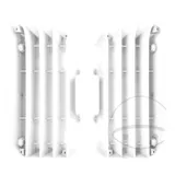 Radiator Guards for Motorbikes - White