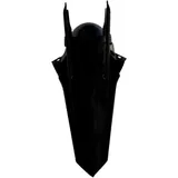 Polisport Black Rear Mudguard for Motorcycles
