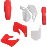 Verkleidung Schutzblech Abdeckung komplett Kit rot/weiß 90080